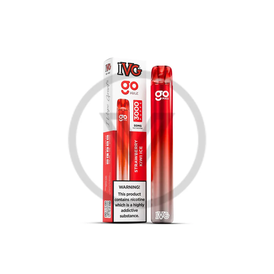 GO MAX STRAWBERRY KIWI ICE 3K PUFFS 50MG