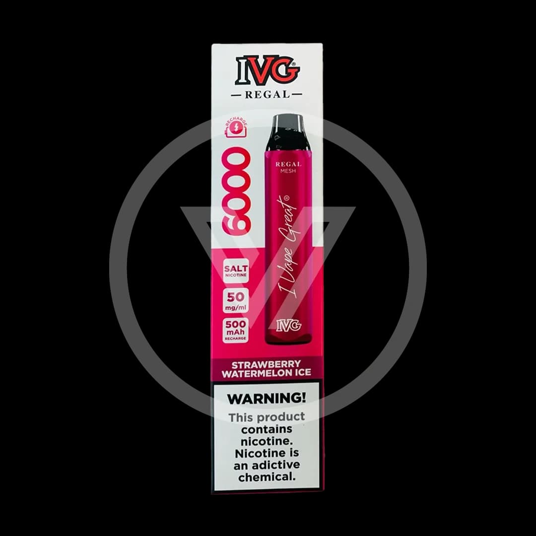 IVG Disposable 6K Puff Strawberry Watermelon Ice