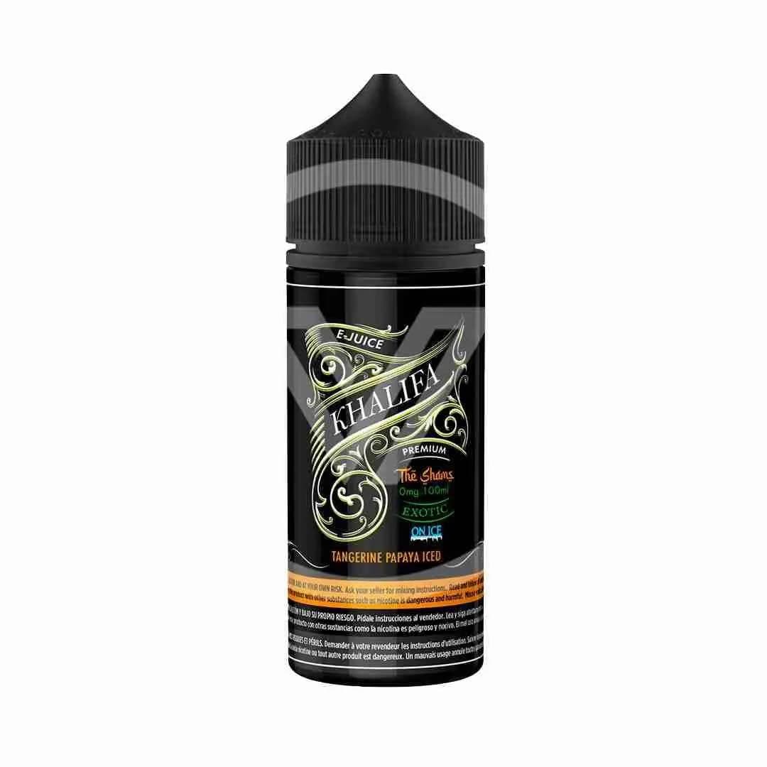 KHALIFA THE SHAMS 120ML - TANGERINE PAPAYA ICED