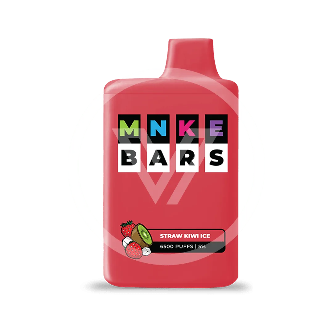 MNKE BARS Disposable 6500 Puffs Straw Kiwi Ice