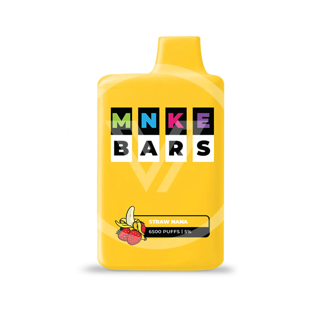 MNKE BARS Disposable 6500 Puffs Straw Nana