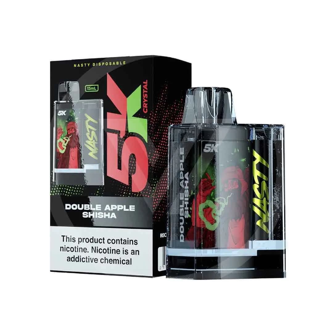 Nasty Disposable 5K Puff Double Apple Shisha