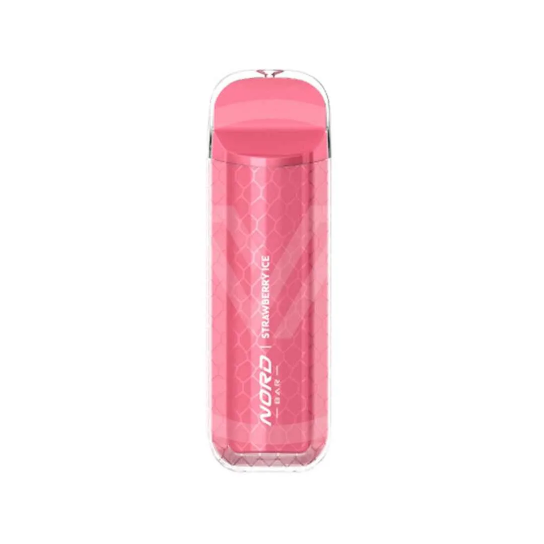 Smok Nord Bar Disposable Strawberry Ice 4k Puffs