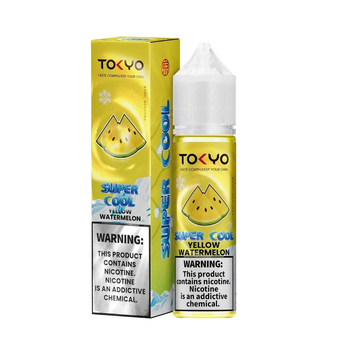 Tokyo Super Cool Yellow Watermelon Ice 12mg
