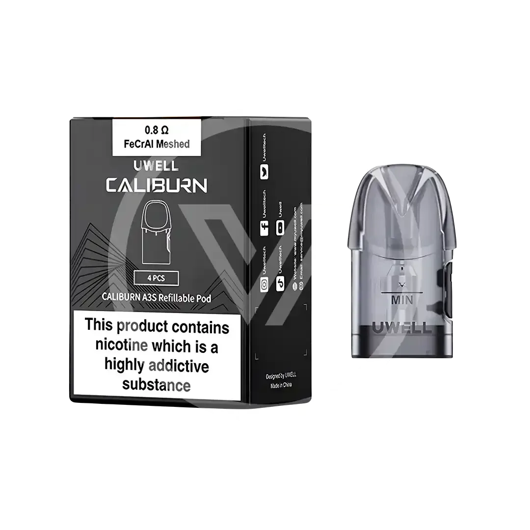 Uwell Caliburn A3S Refillable Pod 0.8