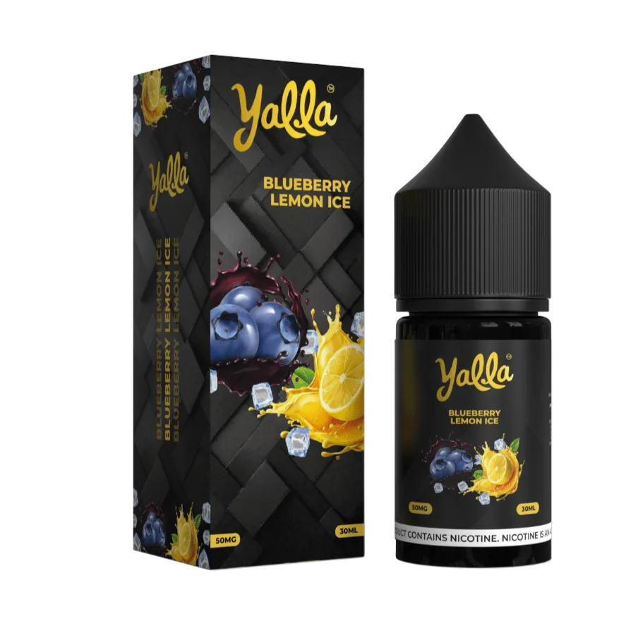 Yalla Fusion Blueberry Lemon Ice