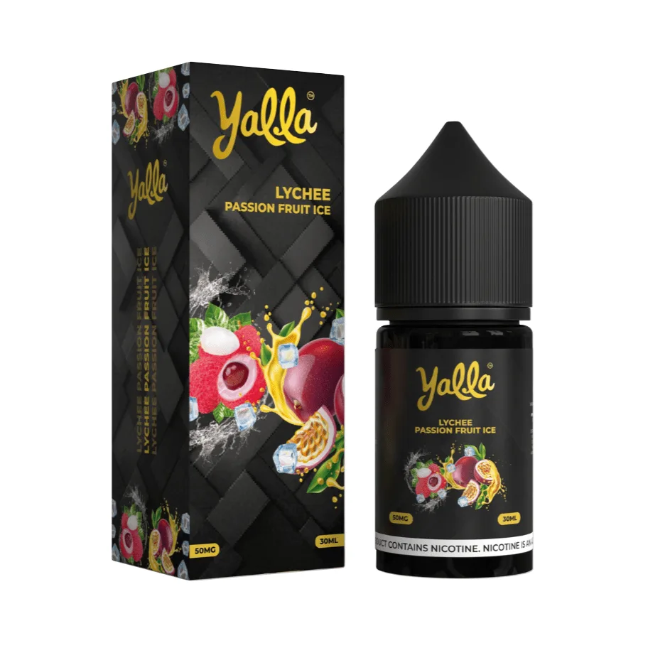 Yalla Fusion Lychee Passionfruit Ice